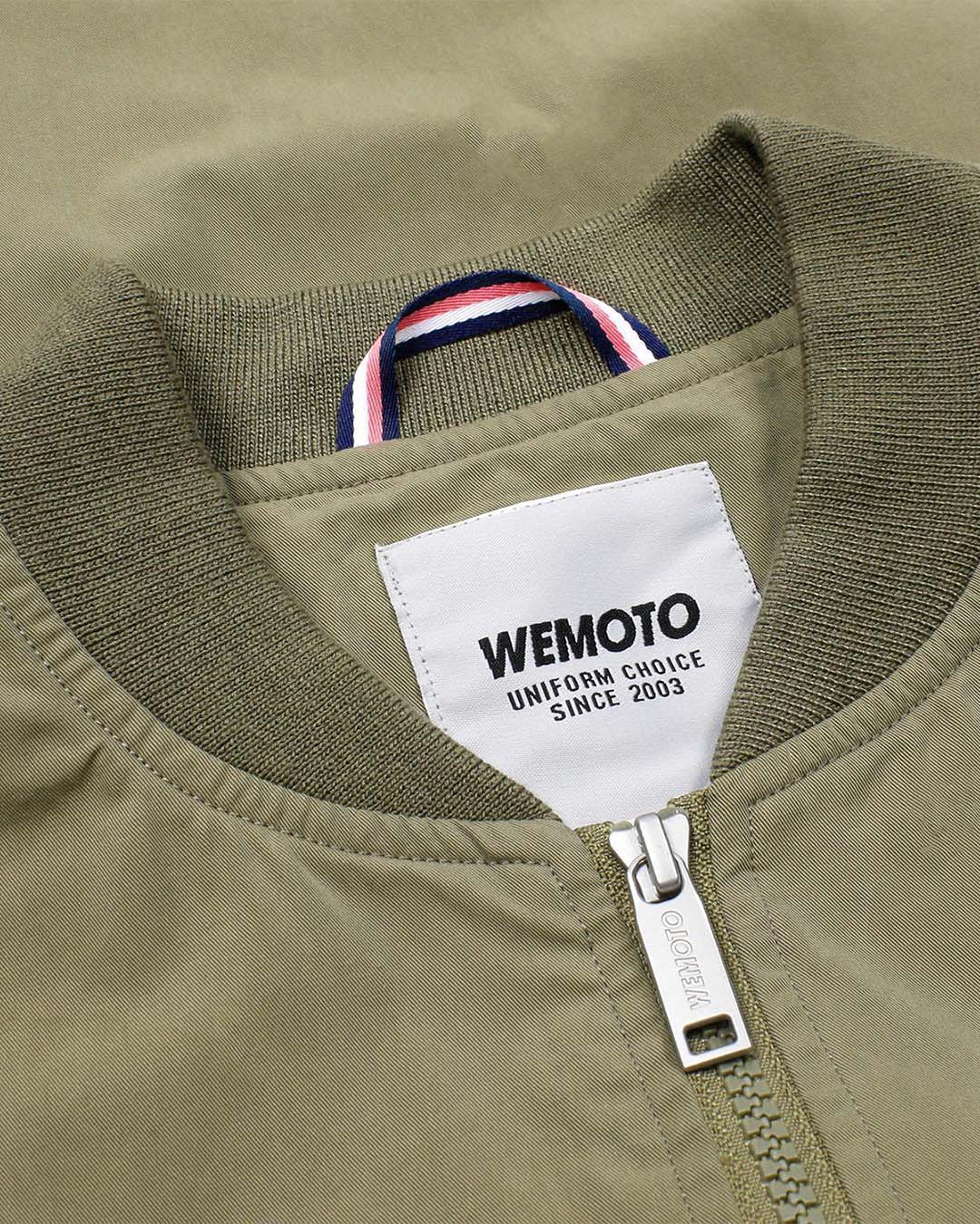 Blended Cotton Bomber Blouson - Image 3