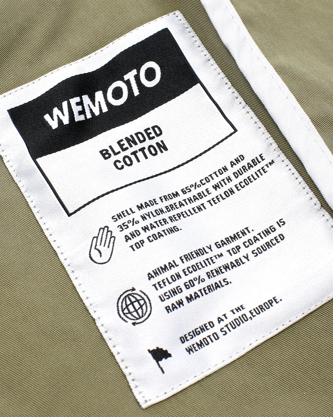 Blended Cotton Bomber Blouson - Image 8