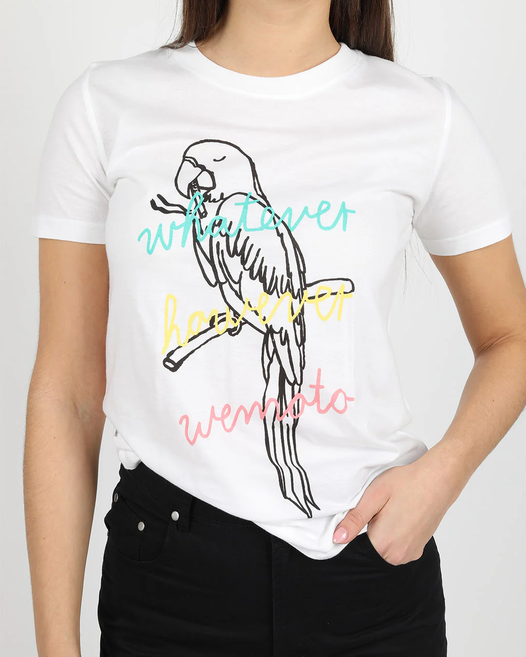 Blended Cotton Artwork T-Shirt - Image 3