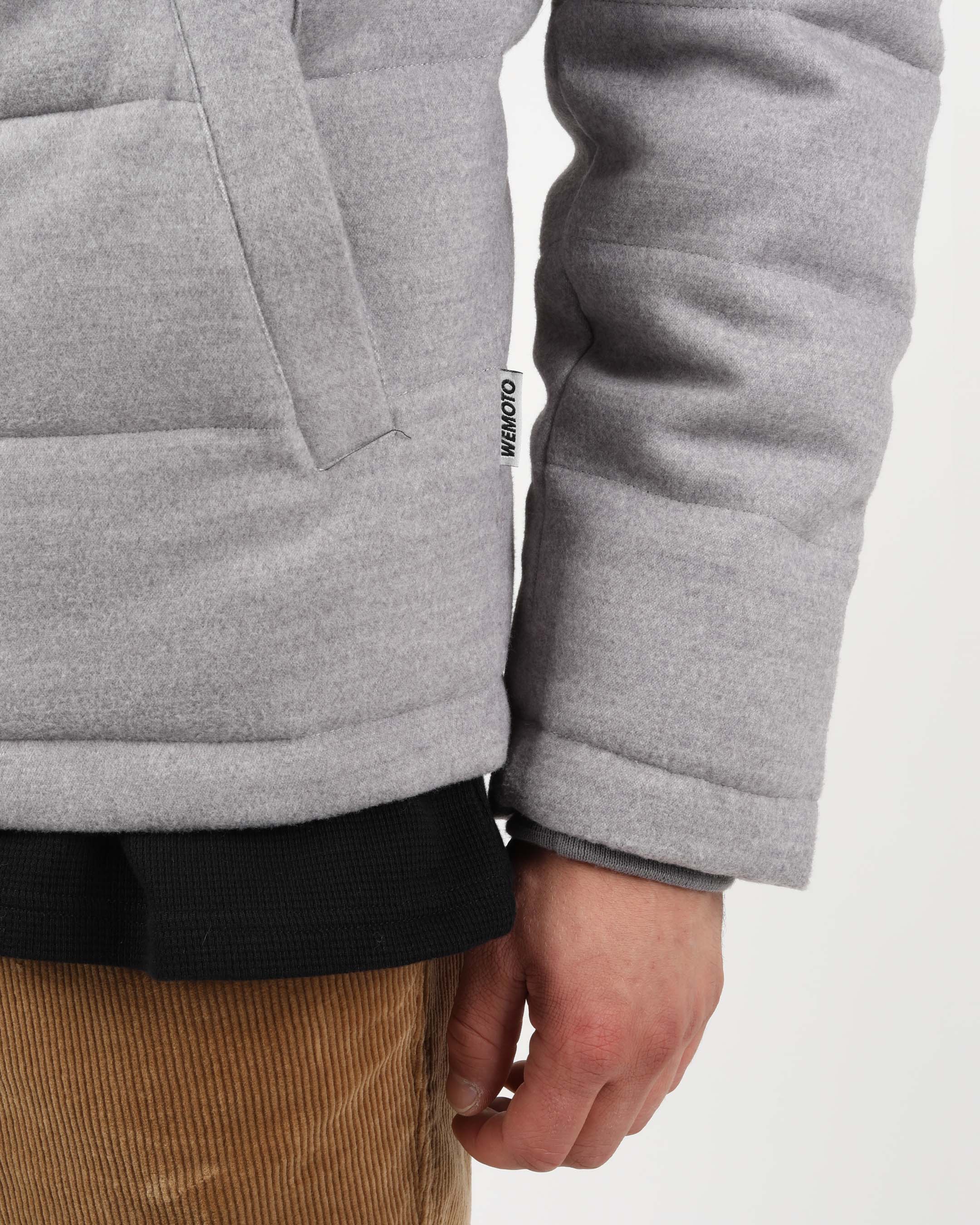 Vegan Felt Puffer Jacket - Image 13