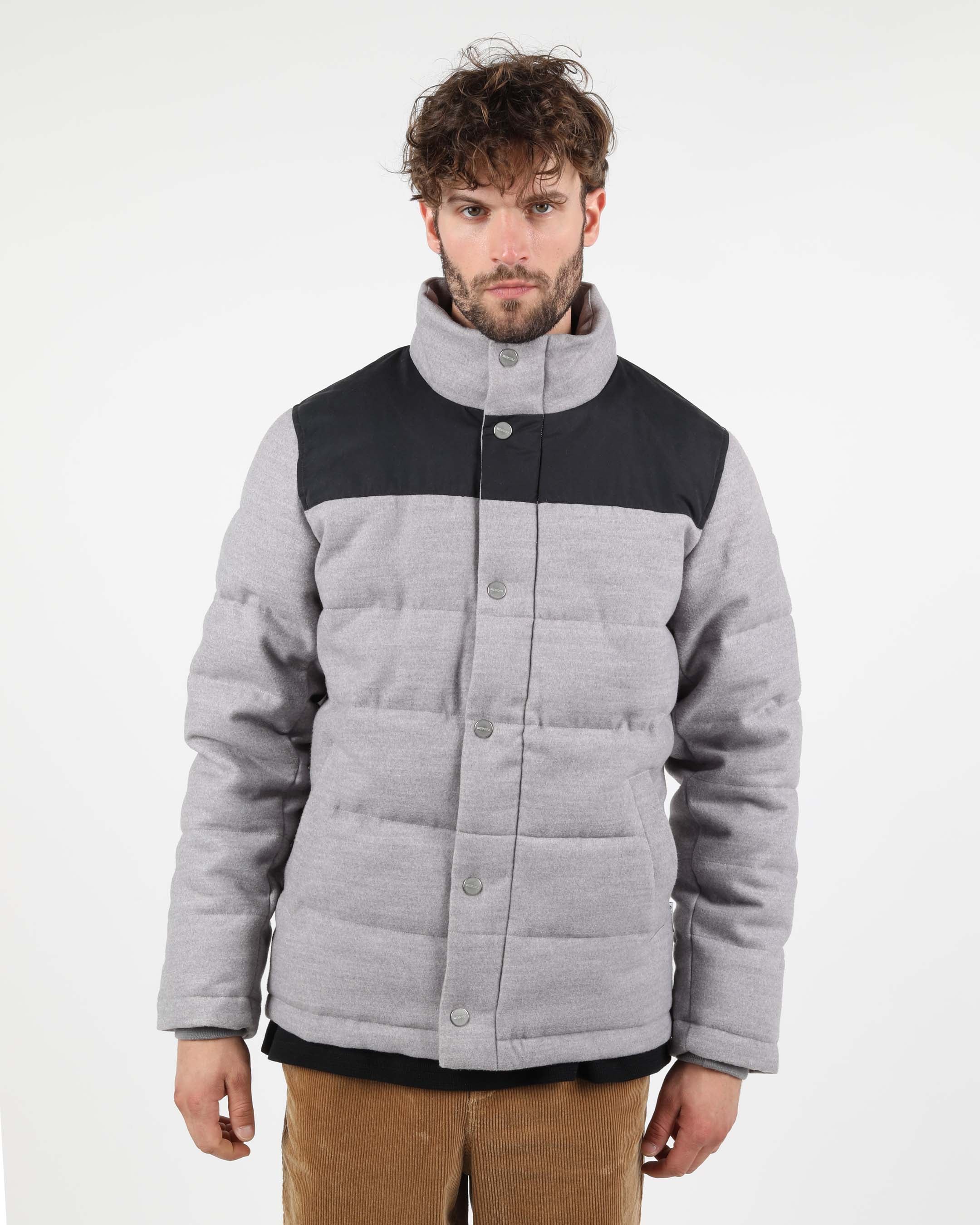 Vegan Felt Puffer Jacket - Image 3