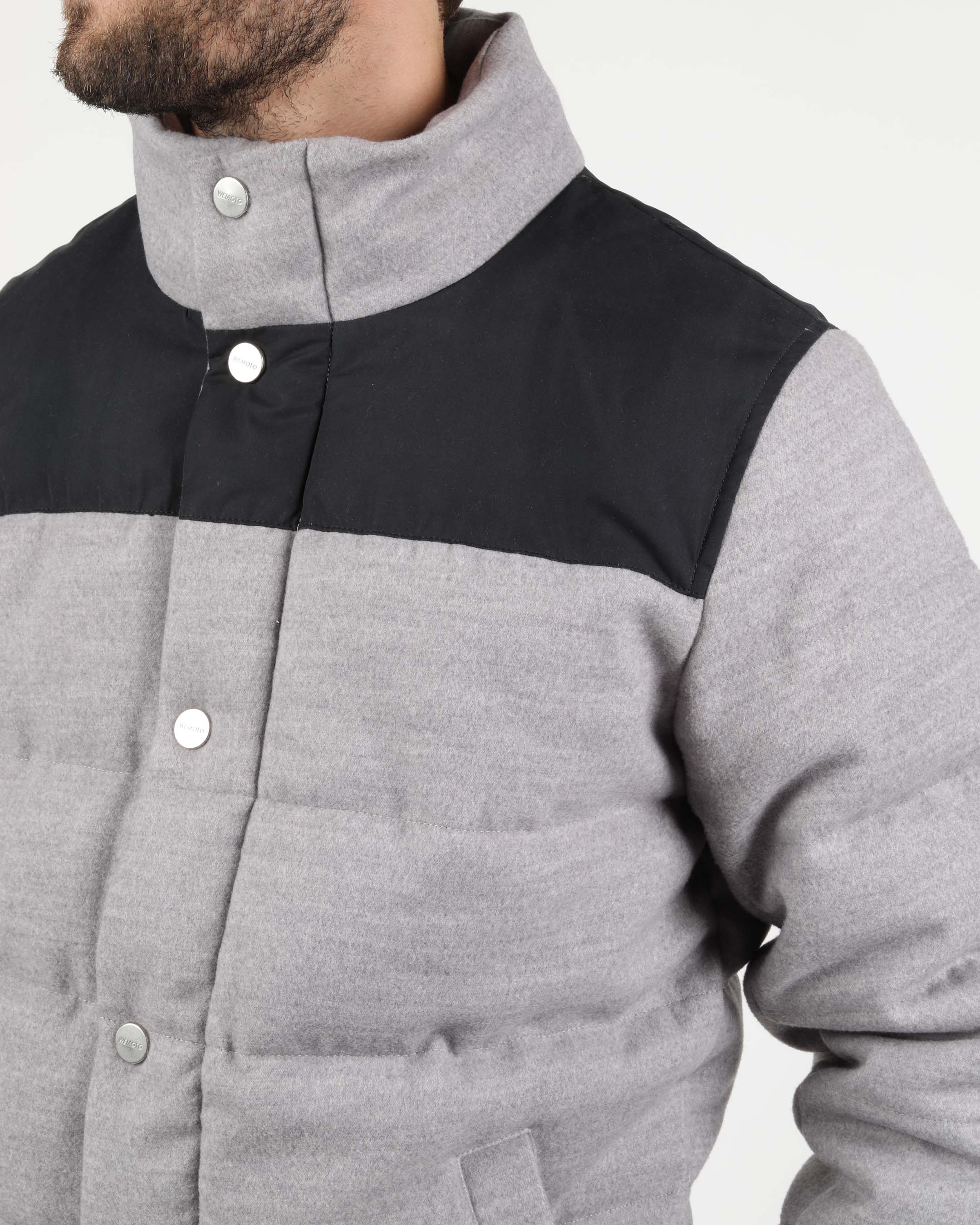 Vegan Felt Puffer Jacket - Image 4