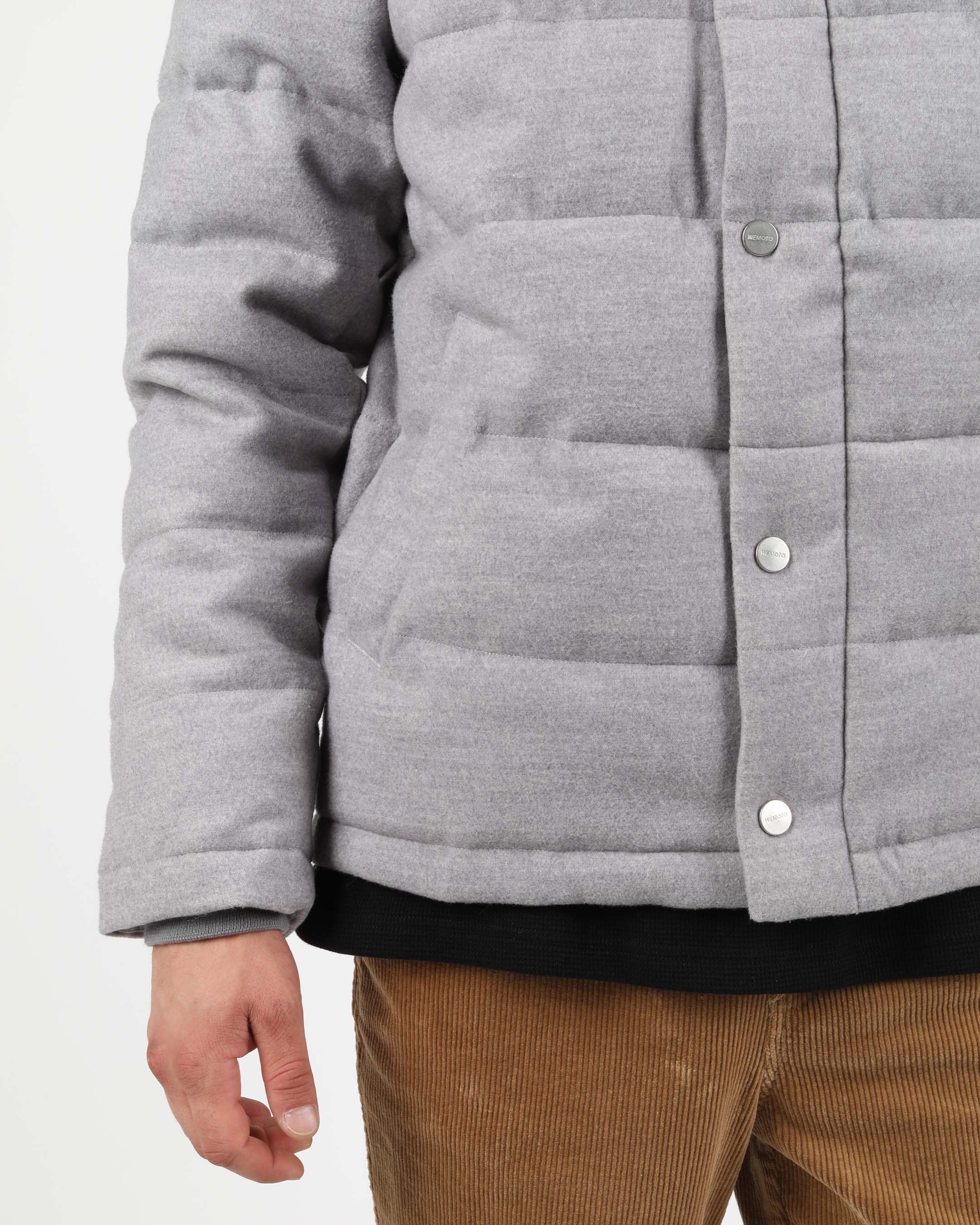 Vegan Felt Puffer Jacket - Image 5