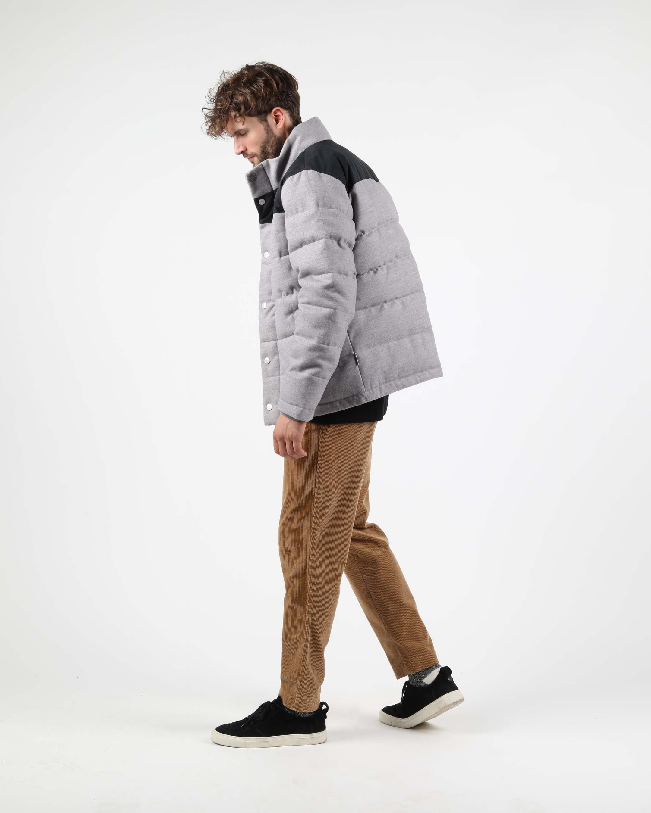 Vegan Felt Puffer Jacket - Image 8