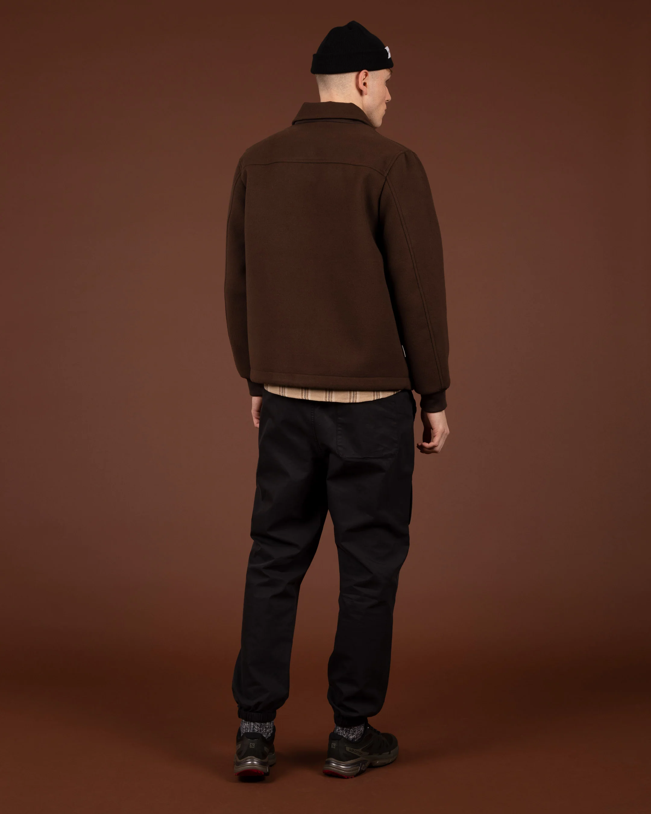 Vegan Felt Coach Jacket - Image 3