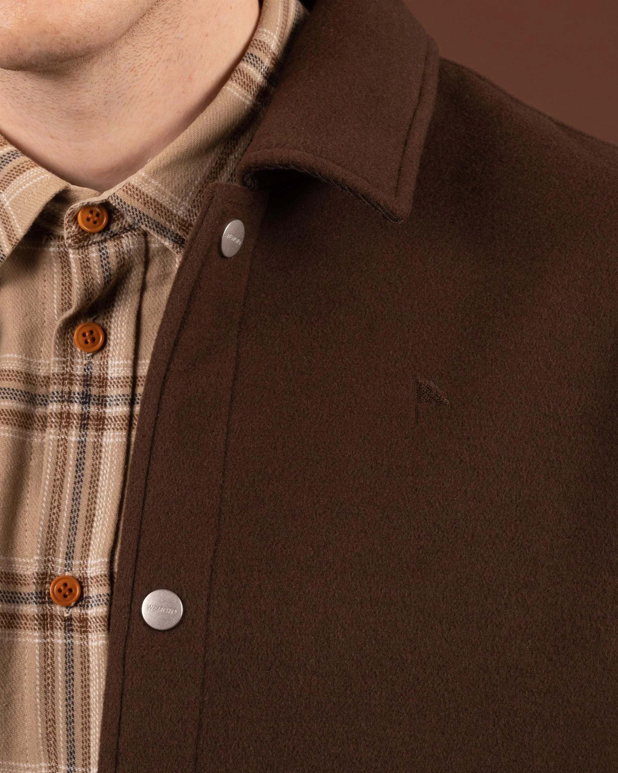 Vegan Felt Coach Jacket - Image 6