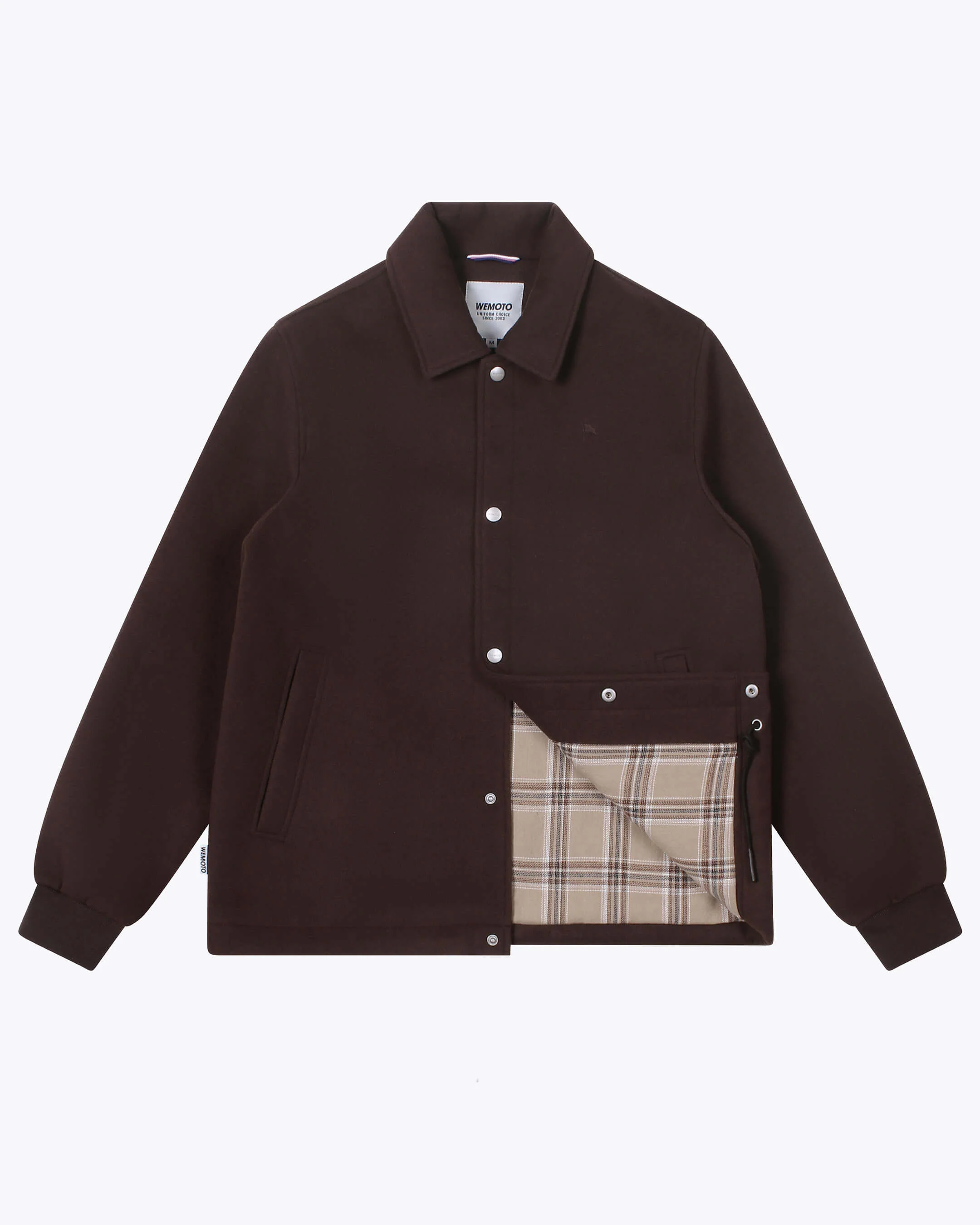 Vegan Felt Coach Jacket - Image 7