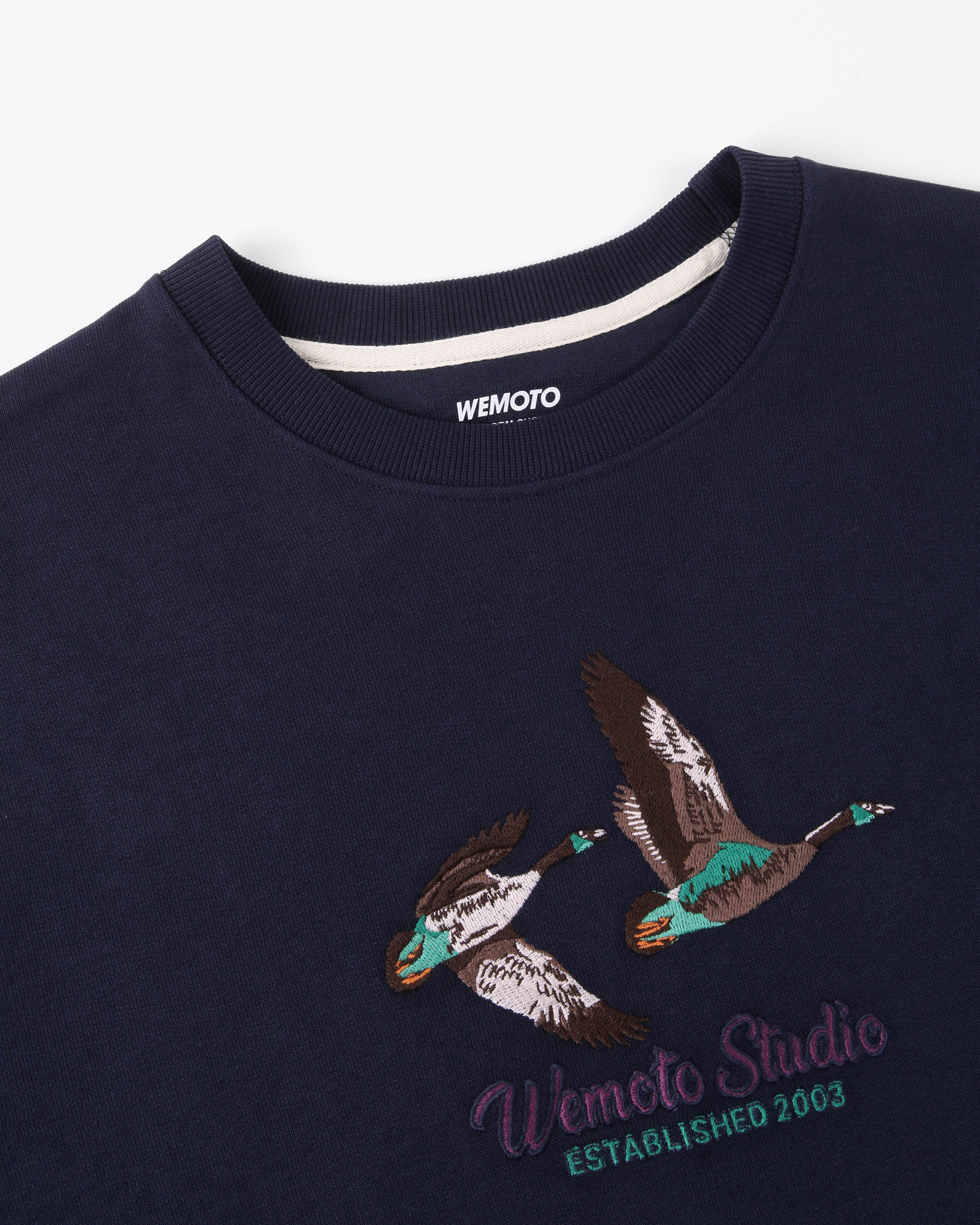 Embroidered Crewneck Sweatshirt - Image 6