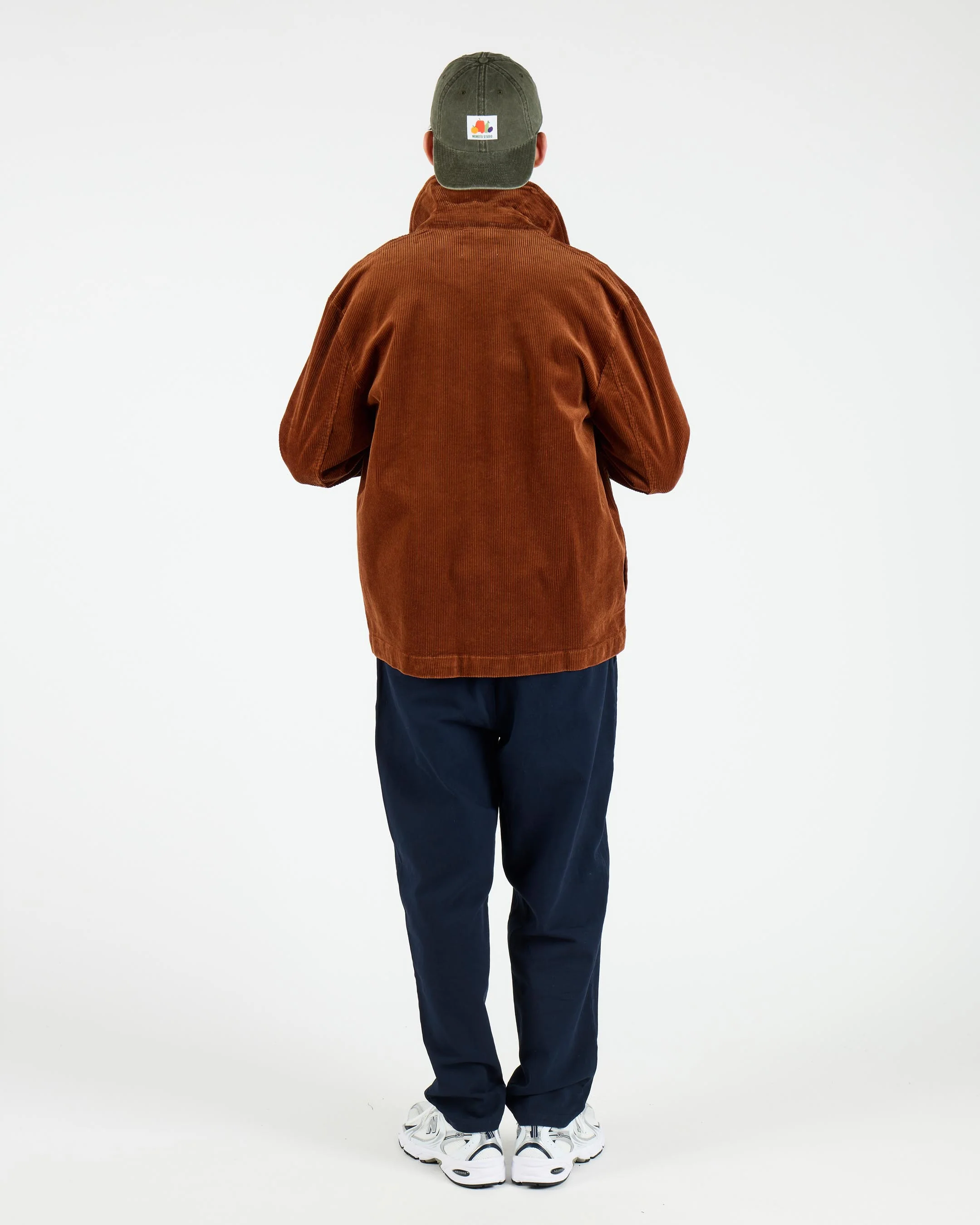 Cotton Corduroy Worker Over Shirt - Image 6
