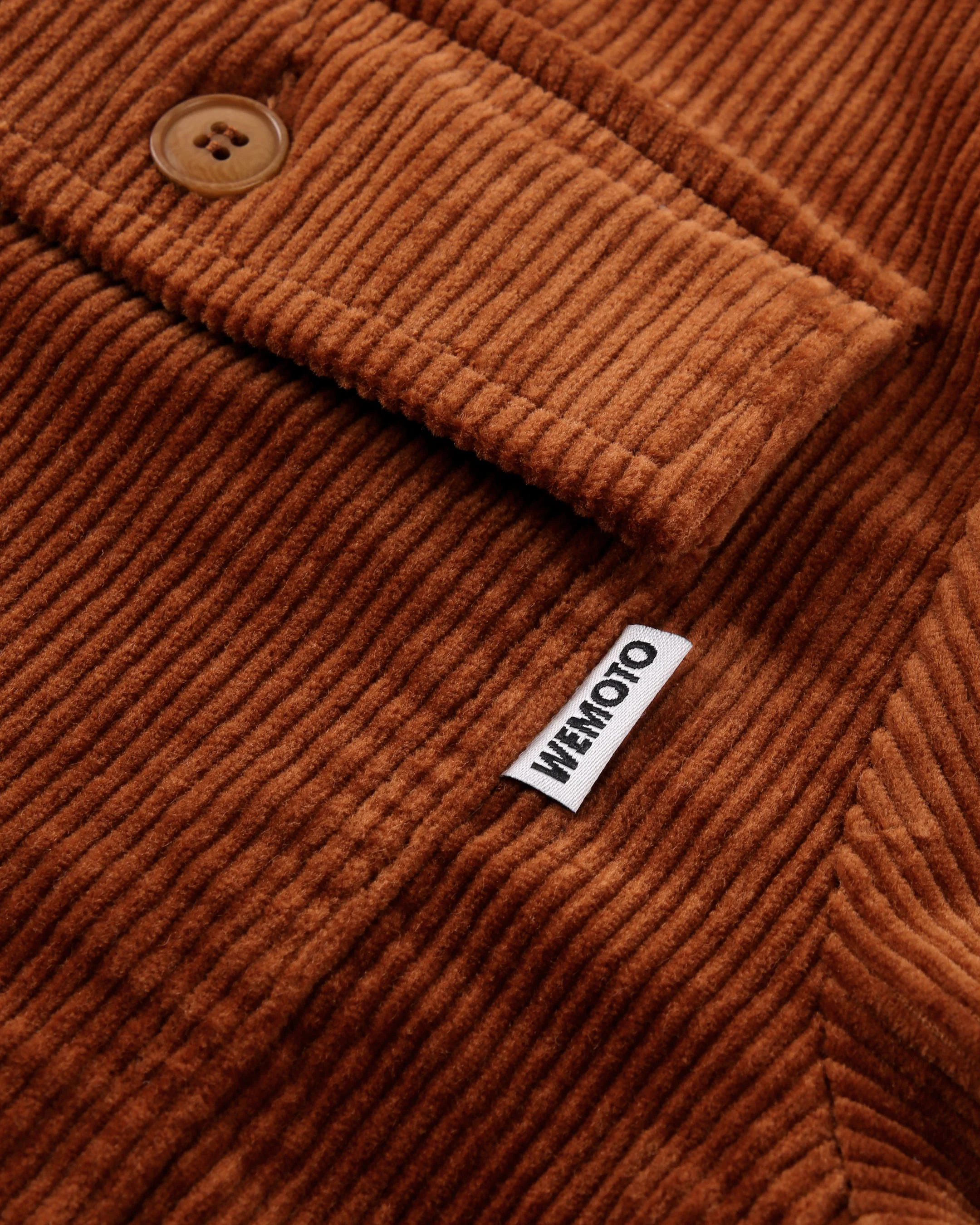 Cotton Corduroy Worker Over Shirt - Image 8