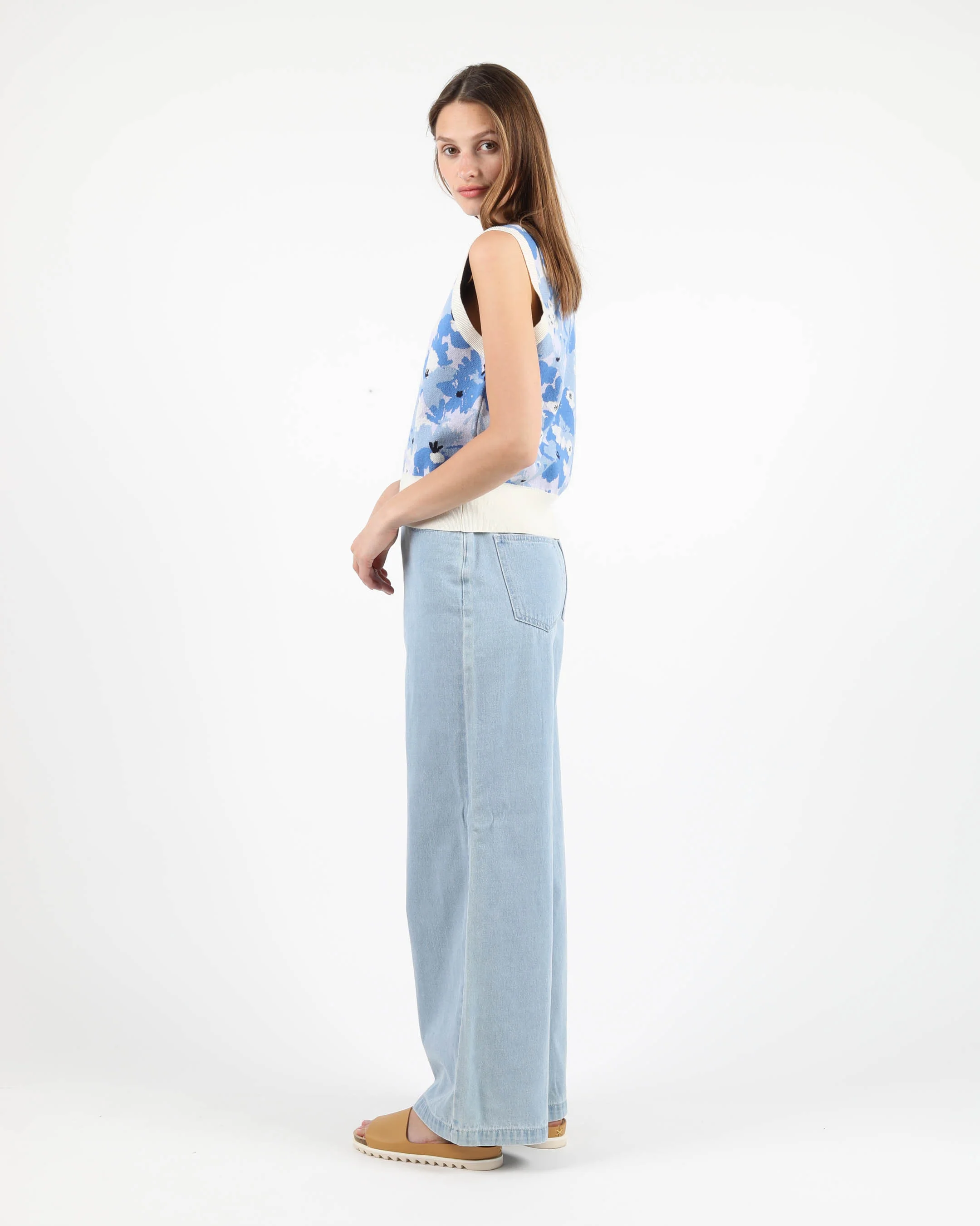 Jacquard Knit Vest - Image 6