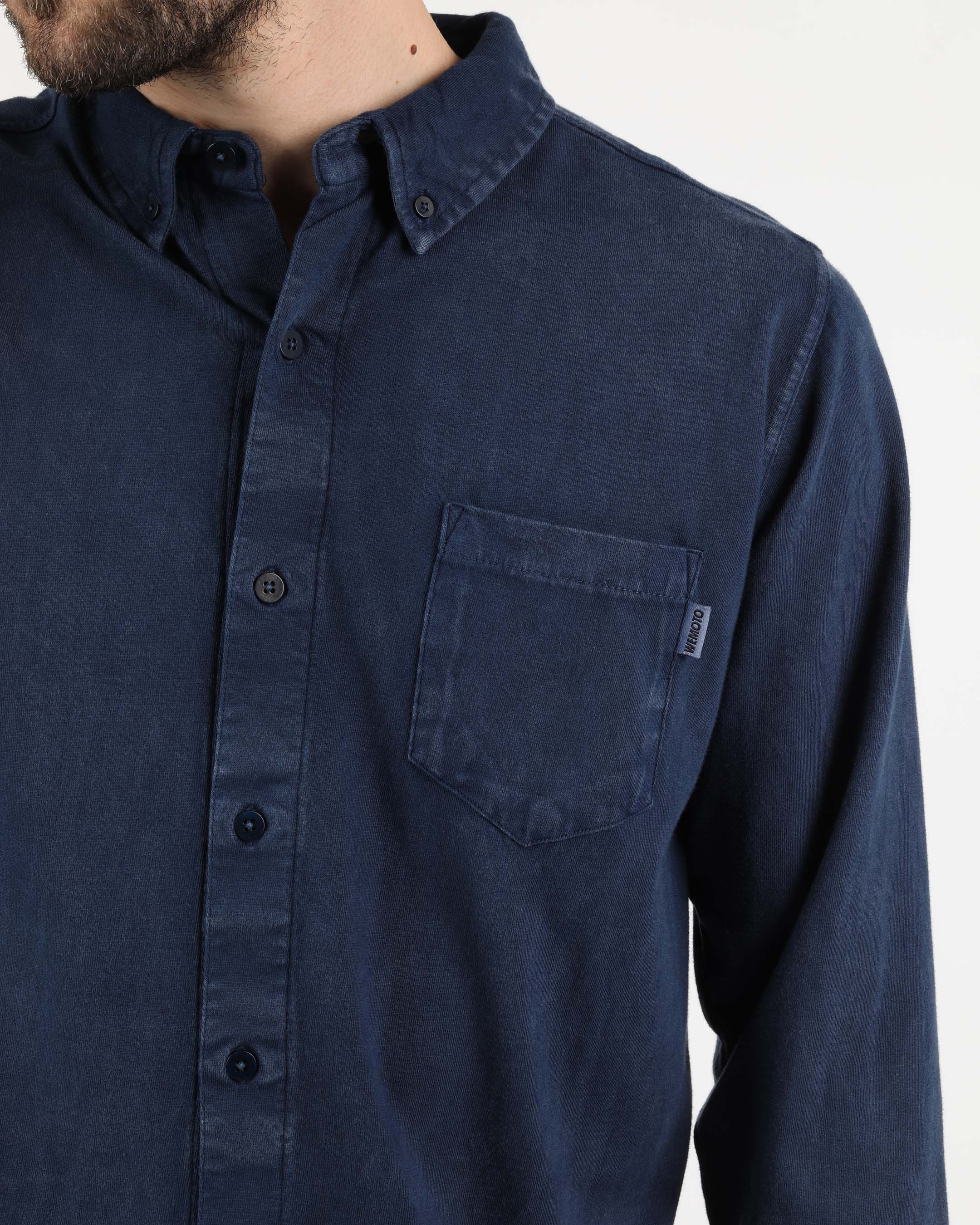 Garment Dyed Cotton Shirt - Image 4