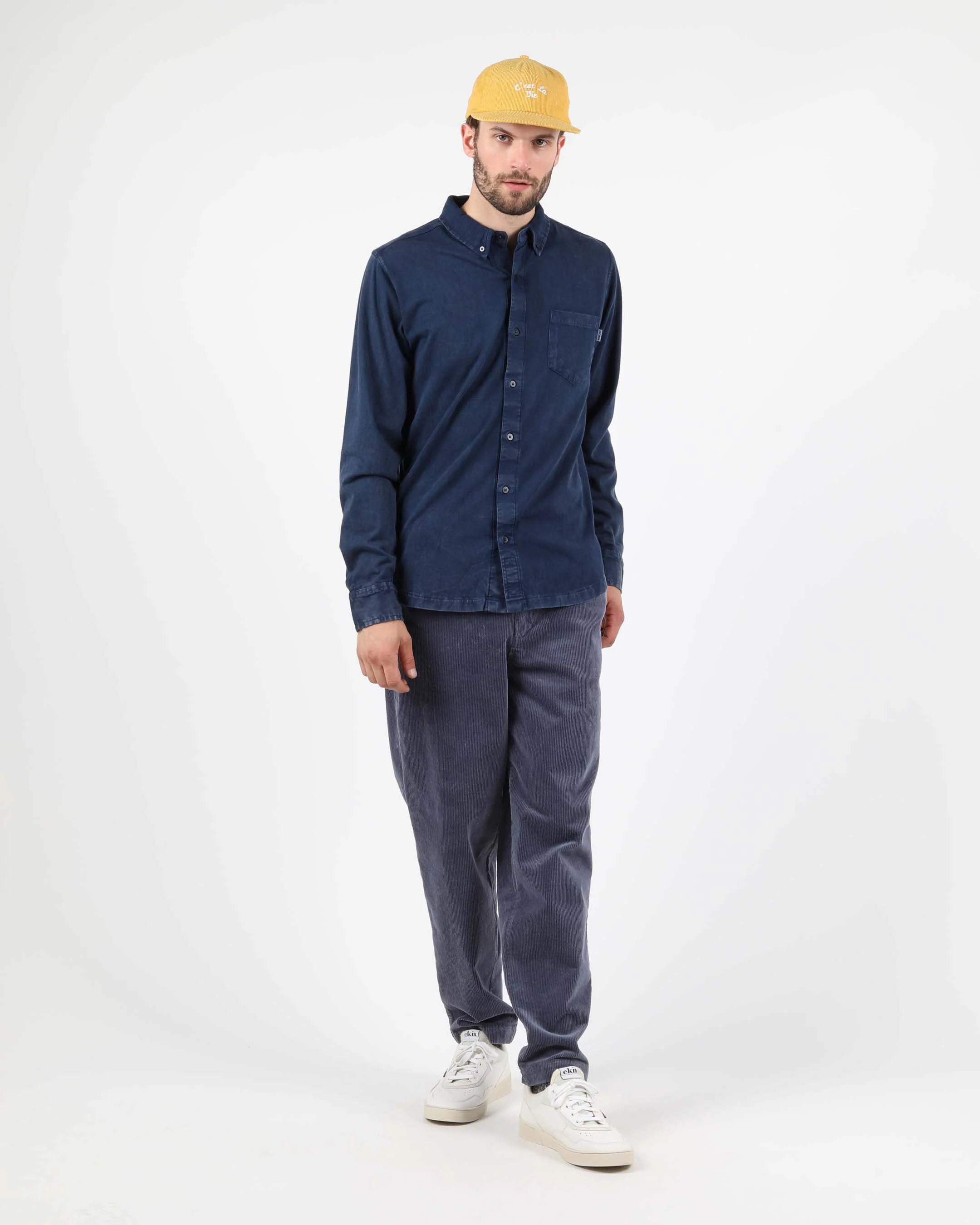 Garment Dyed Cotton Shirt - Image 7