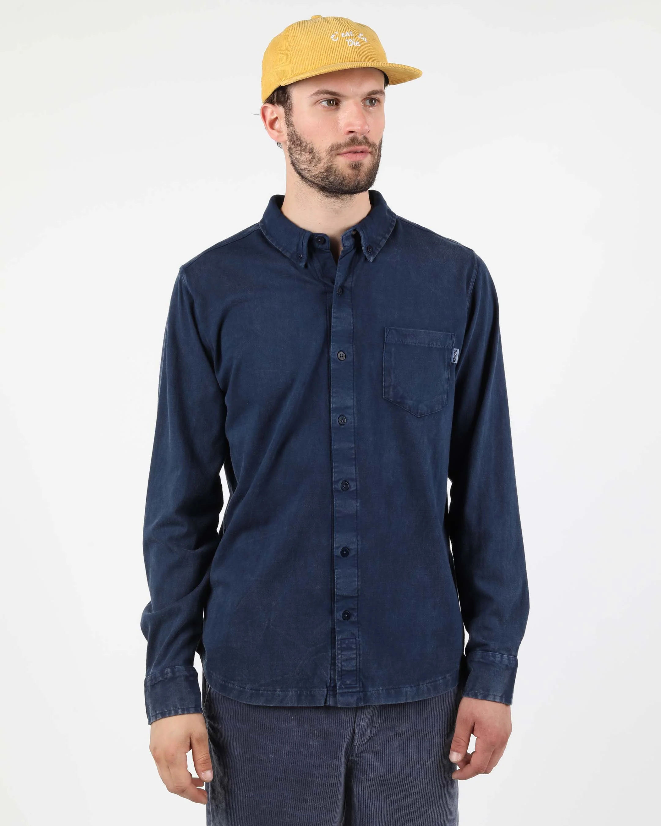 Garment Dyed Cotton Shirt - Image 9