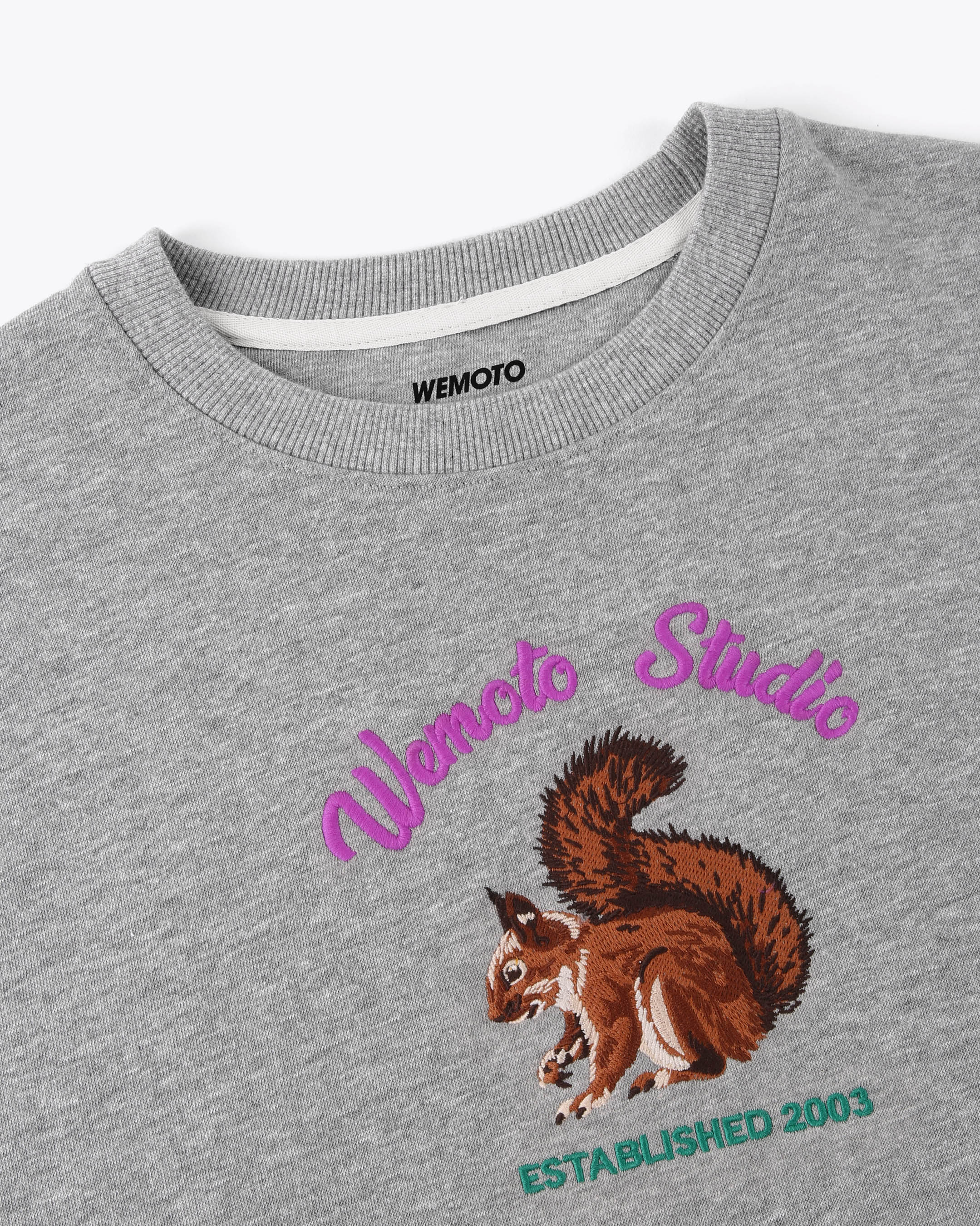 Embroidered Crewneck Sweatshirt - Image 7