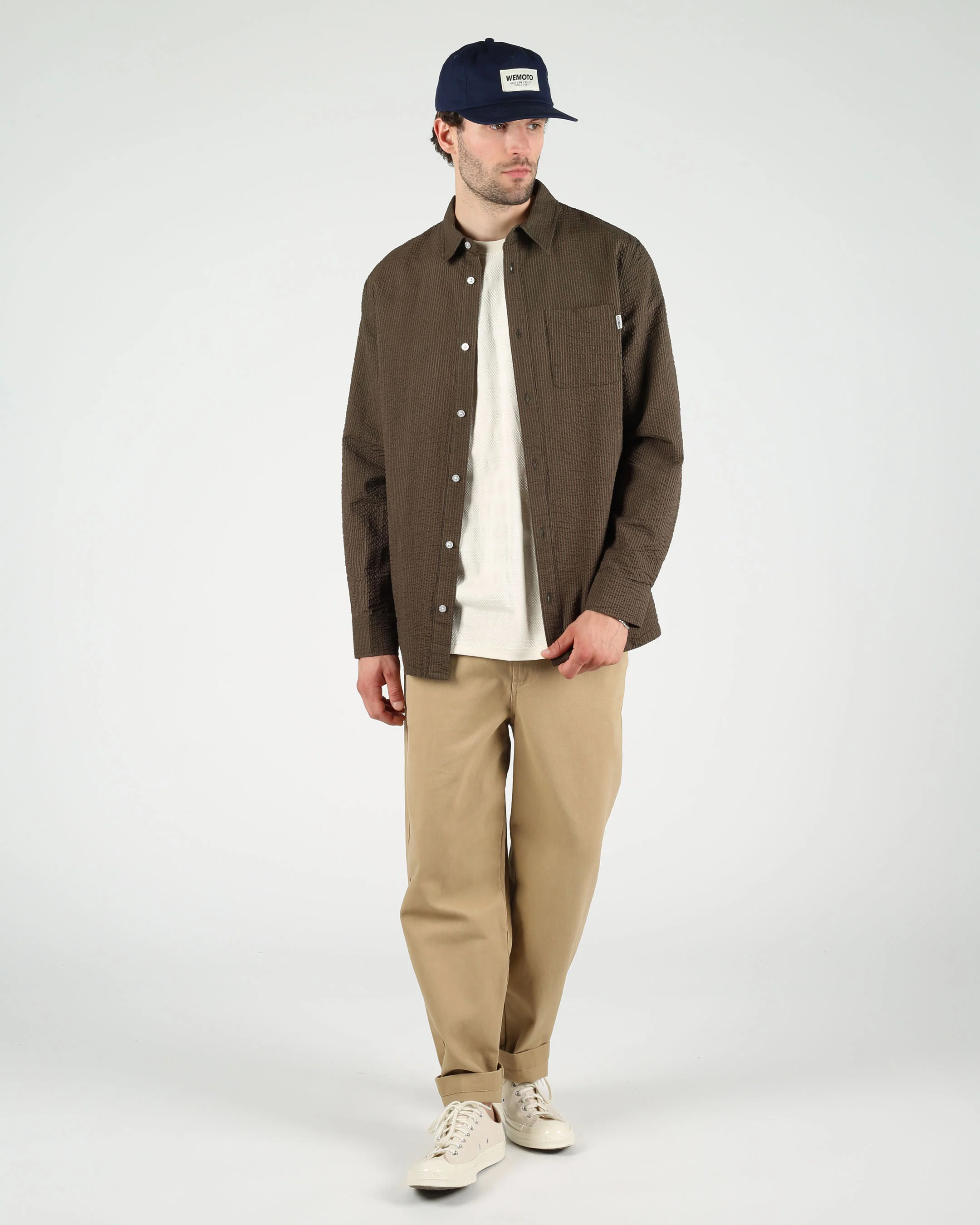 Cotton Seersucker Button Down Shirt - Image 5