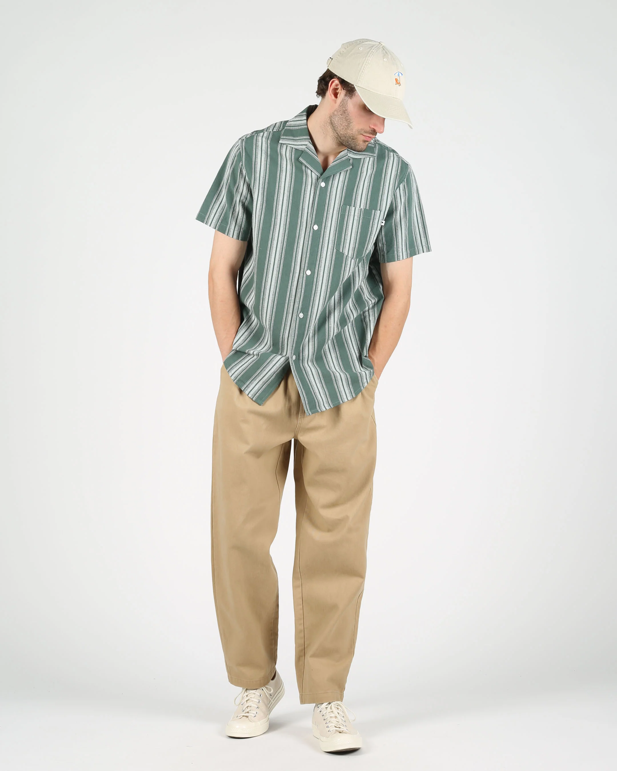 Cotton Resort Collar Shirt - Image 5