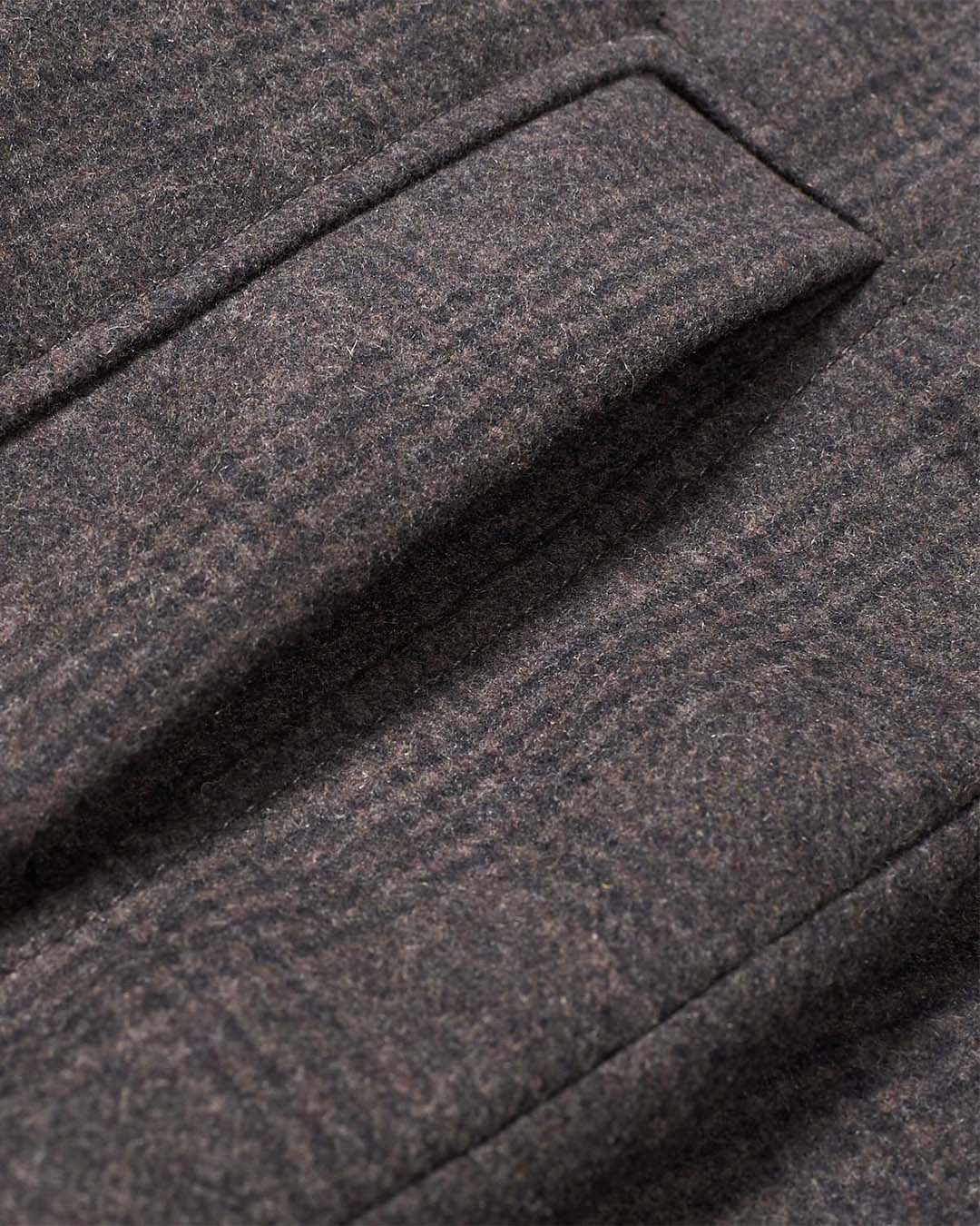 Wool Felt Harrington Jacket - Image 5